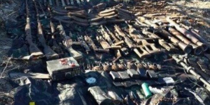 Batman’da Çok Sayıda Silah, Mühimmat Ve Yaşam Malzemesi Ele Geçirildi