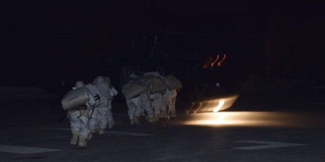 Tsk: “6 Terörist Etkisiz Hale Getirildi, 9 Sığınak İmha Edildi”