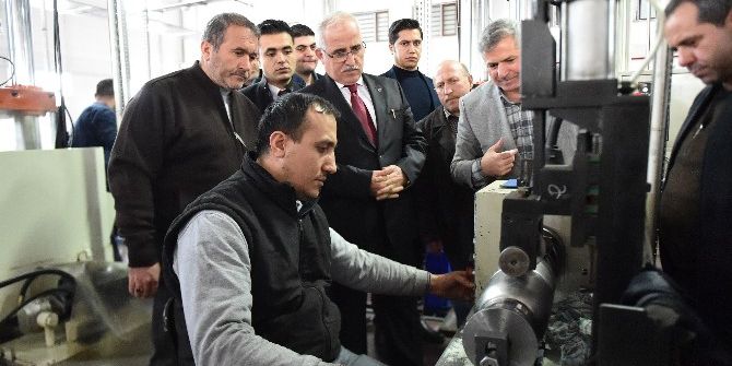 Vali Güngör Azim Tuna Sanayicilerle Buluştu