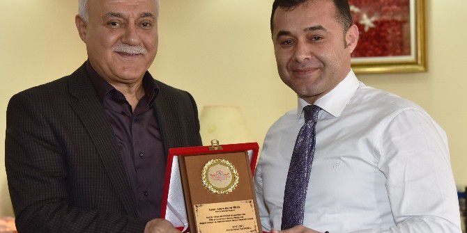 Nihat Hatipoğlu, Başkan Yücel’i Ziyaret Etti