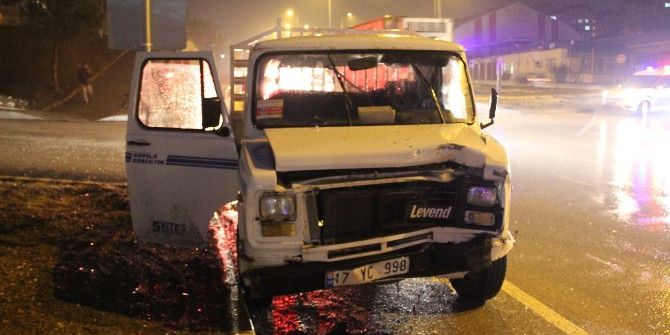 Çan’da Trafik Kazası; 1 Yaralı