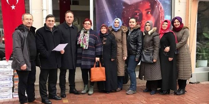 Çan’dan Halep’e Destek