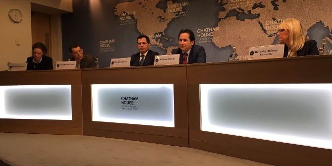 Altunyaldız, Chatham House’da Türkiye’nin Doğu Akdeniz Gazına Bakışını Anlattı