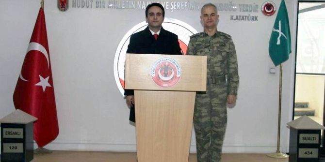 Kaymakam Dündar’dan Komutana İadeyi Ziyaret