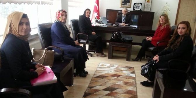 Kula Ak Parti Teşkilatından Kaymakam Güven’e Ziyaret