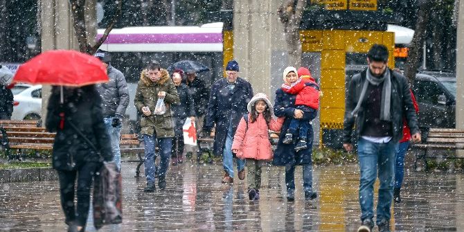 İstanbul’da Kar Yağışı