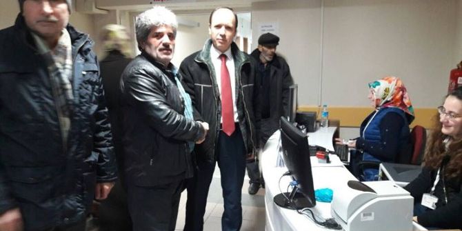 Bozüyük Ak Parti Teşkilatından Hastane Ziyareti