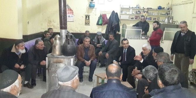 Silvan Kaymakamı Esnafın Sorunlarını Dinledi