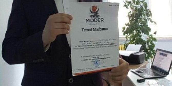 Midder Eskişehir Şube Başkanlığı Kuruldu