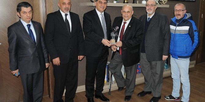 Fadıloğlu, Başkan Kalenderi Konuk Etti