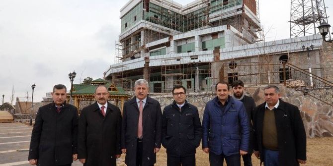 Başkan Polat İle Dap Bölge Kalkınma İdaresi Genel Başkanı Demir Yatırımları İncelediler