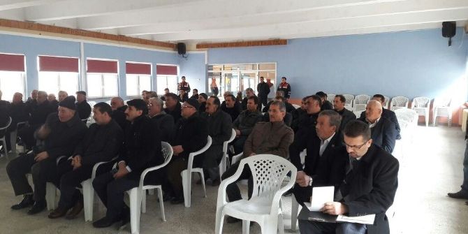 Araç’ta Halk Bilgilendirme Toplantısı Düzenlendi