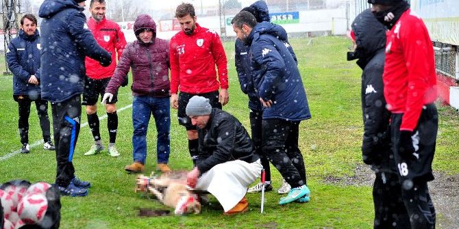 Samsunpor Kötü Gidişi Durdurmak İçin Kurban Kesti