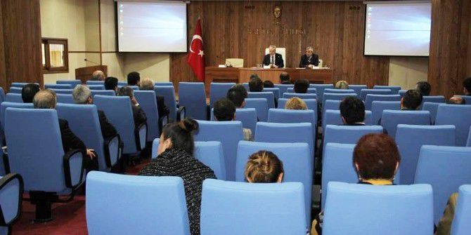 Bartın’da İl İdare Şube Başkanları Toplandı