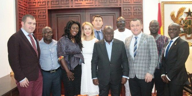 Gana Devlet Başkanı’ndan Borsan’a Destek