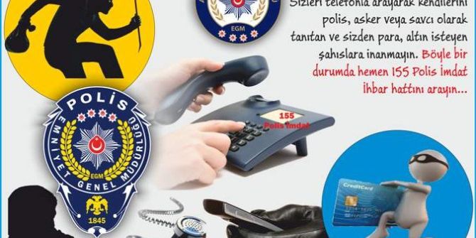 Emniyet’ten Sms’li Uyarı