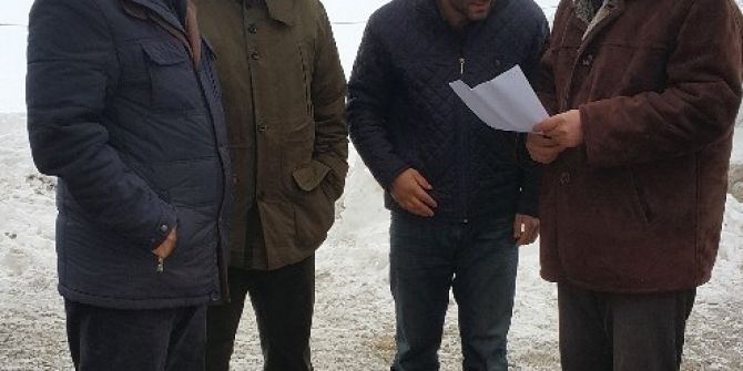 Eski, Abone Ve Altyapı Çalışmaları İçin Saha Gezisinde