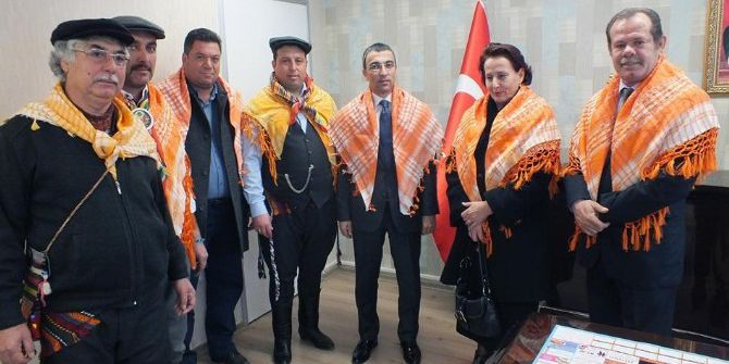 Milaslı Yörüklerden Kurum Amirlerine Ziyaret