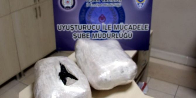 Uşak’ta 6 Kilo 320 Gram Esrar Ele Geçirildi
