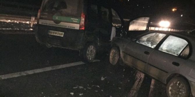 Gizli Buzlanma Kazaya Sebep Oldu: 1 Yaralı