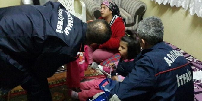 Haberi Okuyan İtfaiye Personeli Yardıma Koştu