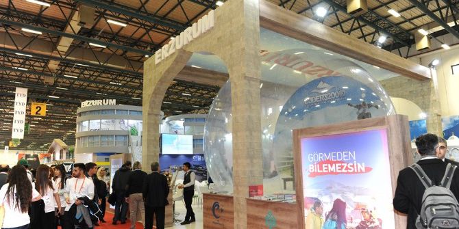 İstanbul’da Düzenlenen Emıtt Fuarında Erzurum Rüzgarı