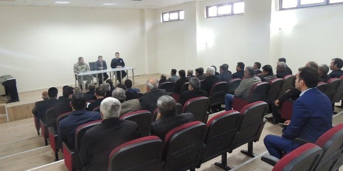 Musabeyli İlçesinde Güvenlik Toplantısı Yapıldı