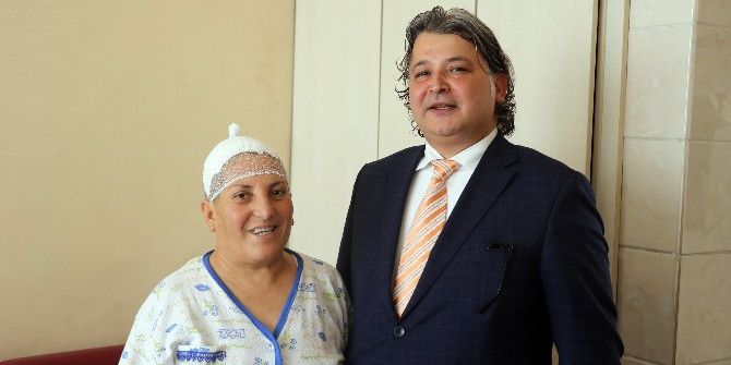 Beynindeki Portakal Büyüklüğündeki Tümör Ameliyatla Alındı