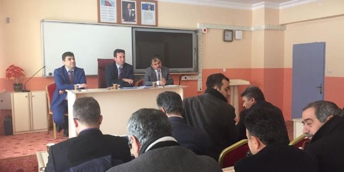 Beyşehir’de Okul Yöneticilerine Değerlendirme Toplantısı Yapıldı