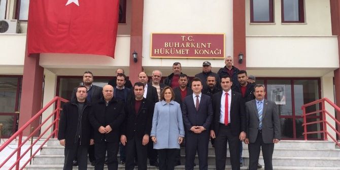 Mhp Aydın İl Teşkilatı Buharkent’te Ziyaretlerde Bulundu