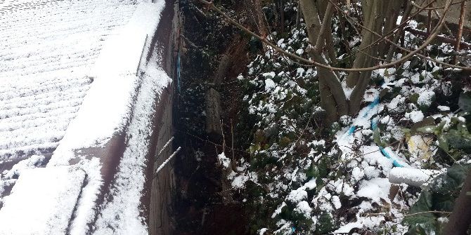 Sarıyer’de Vatandaşın Evine Yol Göçtü