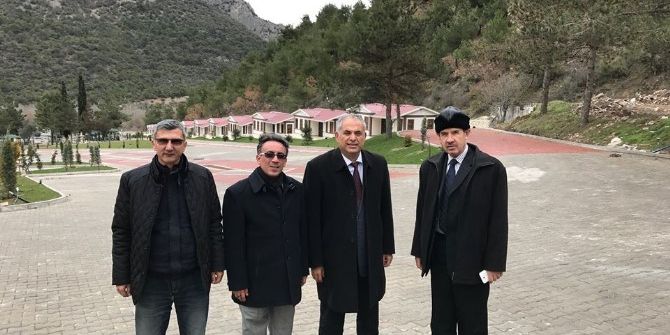 Başkan Yaman’dan İçmeler Tesislerinde İnceleme