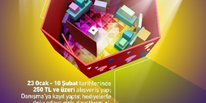 Forum Kayseri’de Hediyelerle Dolu Sürpriz Oda