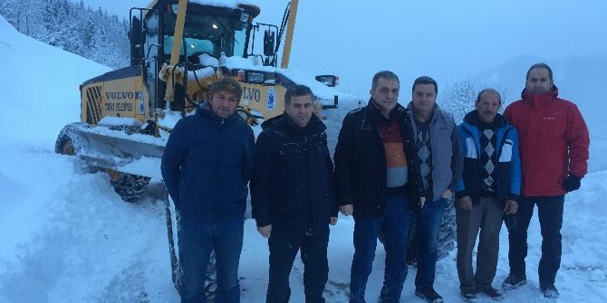 Trabzon’da Karla Mücadele