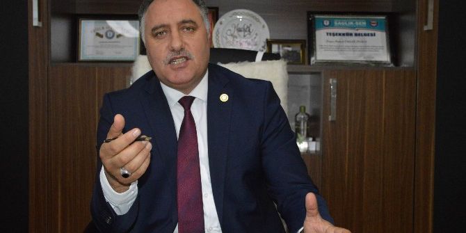 Sağlık-sen Diyarbakır Şube Başkanı Ensarioğlu: