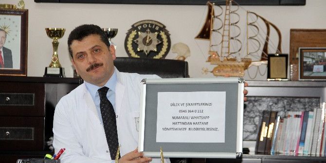 Hastalar İstek Ve Şikayetlerini Whatapp’tan İletecek