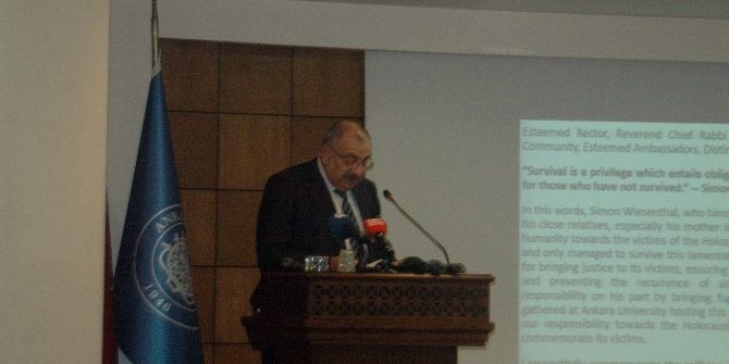 Holokost Kurbanları Ankara’da Törenle Anıldı