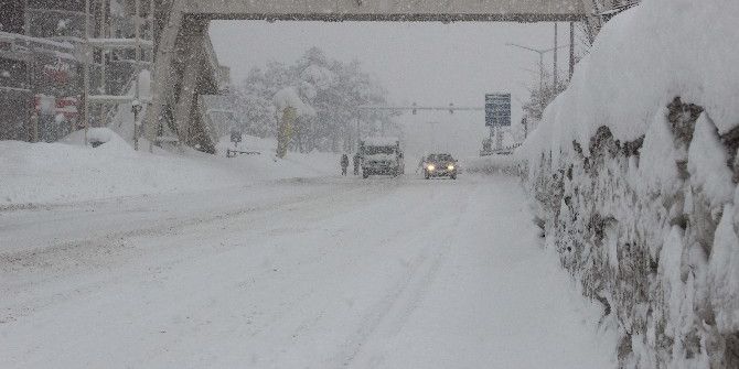 Muş’ta Kar Yağışı