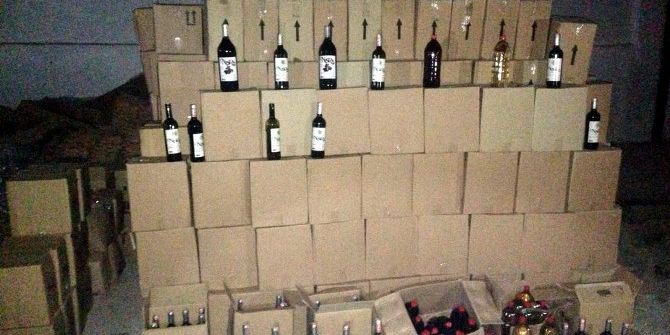 Aydın’da 5 Bin 500 Litre Kaçak İçki Ele Geçirildi