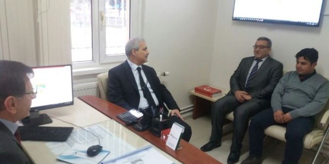 Vali Güvençer Kurum Ziyaretlerine Devam Ediyor