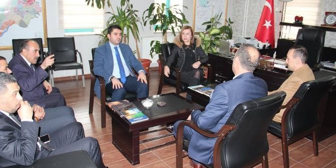 Kaymakamlardan Afad’a Ziyaret