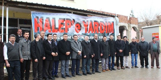 Sason’da Halep İçin Yardım Kampanyası Başlatıldı