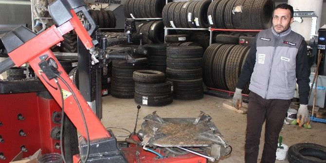 Soğuk Hava Oto Lastikçileri Vurdu