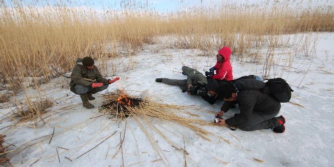 Donan Beyşehir Gölü Kıyılarına Fotoğraf Tutkunları Akın Etti