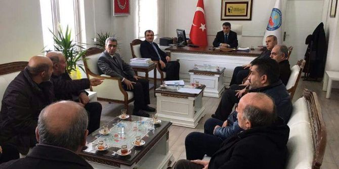 Tatvan’da “Çevreyolu” Toplantısı