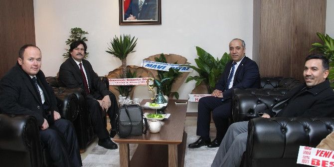 Beü Rektörü Yardım’a Ziyaret