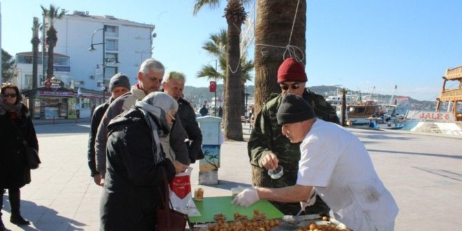 Ayvalık’ta Şehit Polis Fethi Sekin İçin Lokma Hayrı