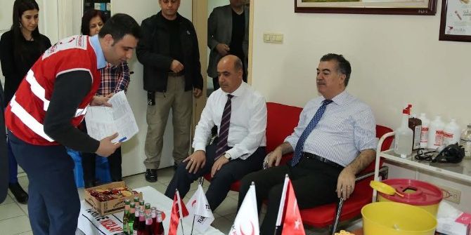 Osmaniye Emniyet Müdürlüğü Personelinden Kan Bağışı