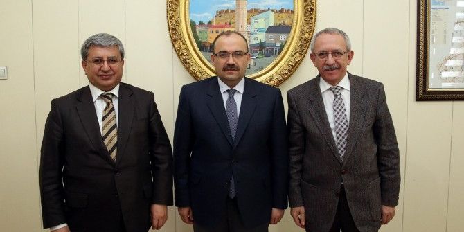 Müsteşar Yardımcısı Bilgili Ve Genel Müdür Güngör, Vali Ustaoğlu’nu Ziyaret Etti