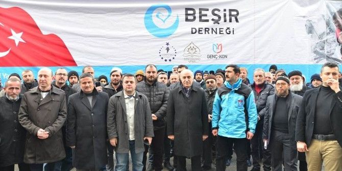 Samsun’dan Halep’e 8 Tır Yardım